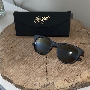 Maui Jim Matte Black Sunglasses